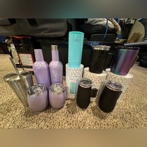 Brumate x 9 and 1 Starbucks tumbler